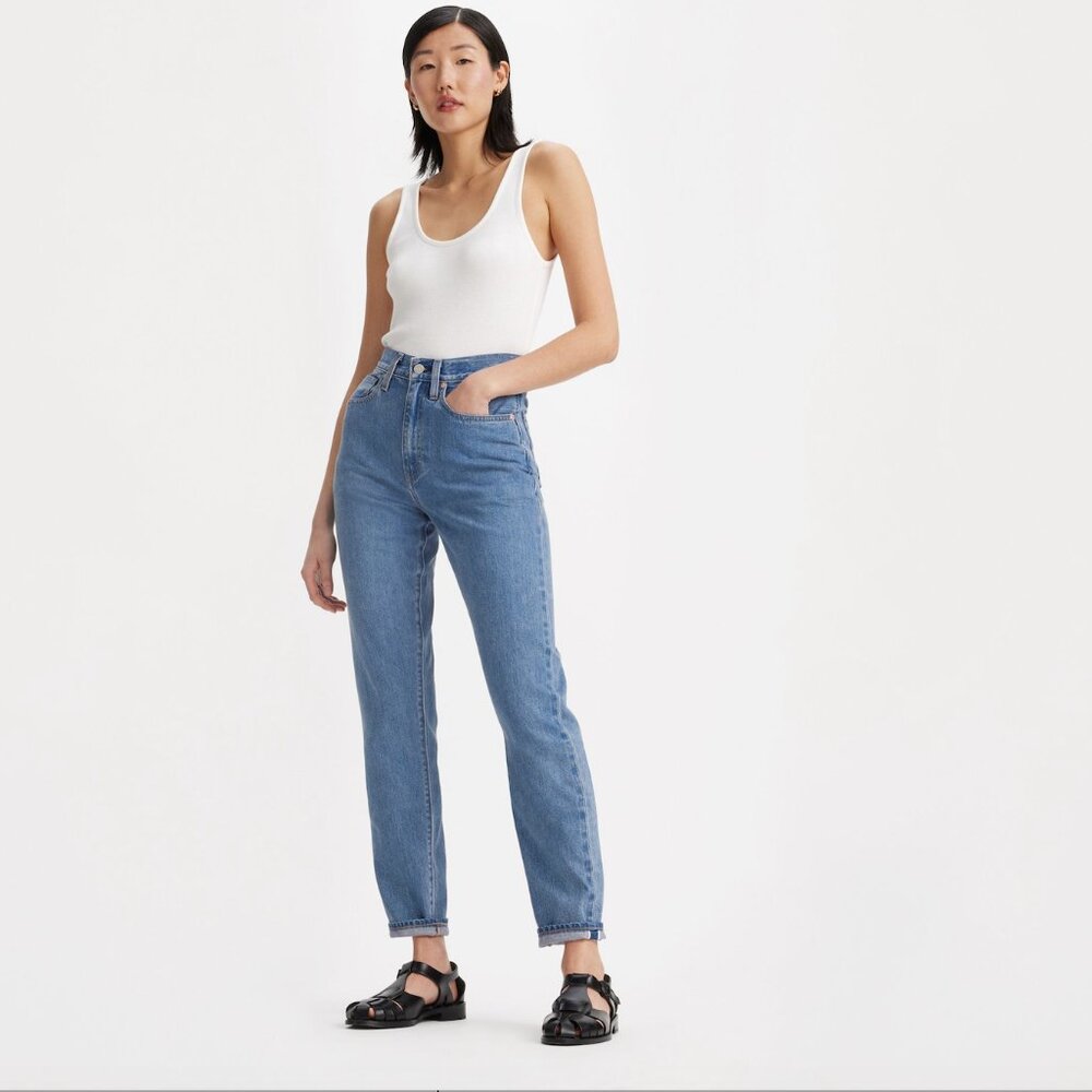 Levi's Japanese Selvedge High Rise Boyfriend Women's Jeans (Size 28W x 30L)